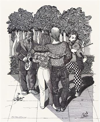 MILTON GLASER (1929 - 2020) "The Season Sings to New York."                                                                                      
